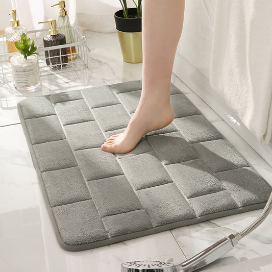Water-Absorbent Quick-Drying Carpet Bathroom Non-Slip Mat