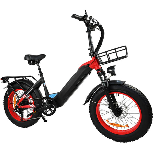 Electric Bike For Adults, Snowmobile 20 X 4 Inches Fat Tire Bike, 500W Motor Electric Bicycle, 25MPH Mountain E-Bike