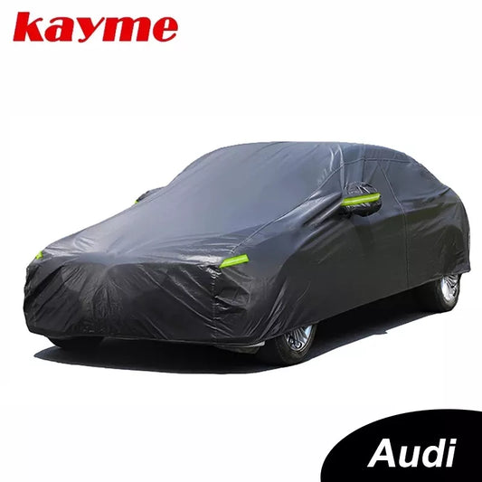 Kayme Car Covers Outdoor Sun Protection for audi  A3 A4 A5 A6 B6 B7 B8 C5 C6 Q3 Q5