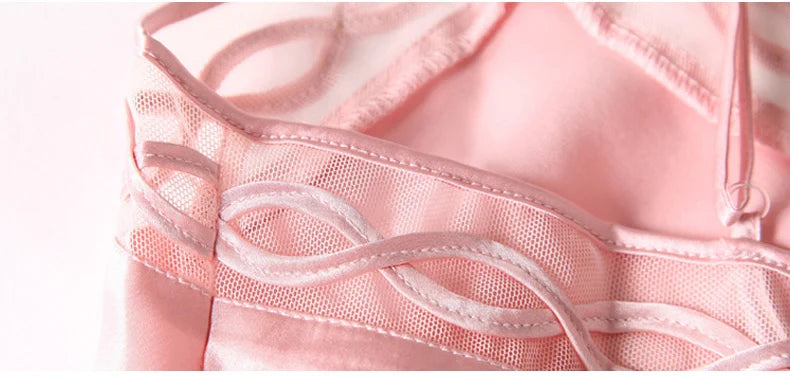 100% pure silk nightgowns women Sexy sleepwear Home dresses SILK nightdress SATIN nightie Summer style pink white black