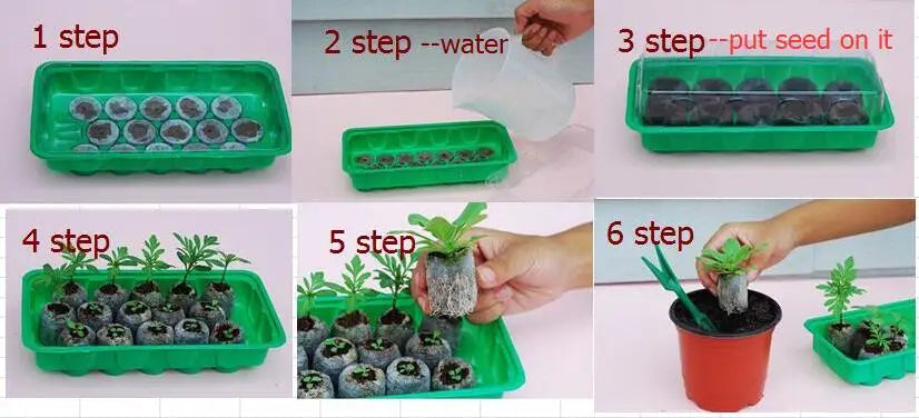 25MM/30MM Jify Peat Planting,Cutting,Garden Supplies,Seed Starter,Vegetable Pellete.New Planter,Spring Potted Bonsai
