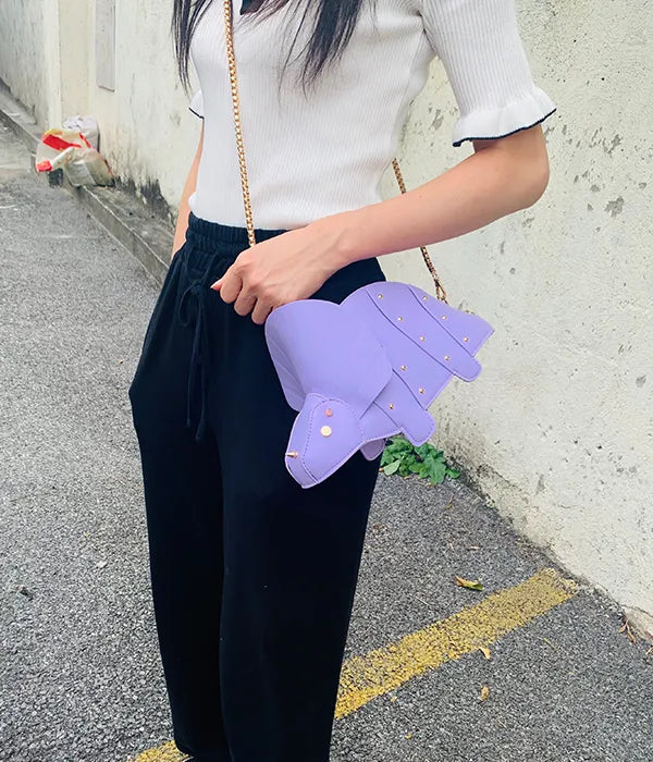 Triceratops Mini Crossbody Bag for Women Purses and Handbags Fashion Shoulder Chain Bag Clutch Chic Girl's Designer Bags 2021