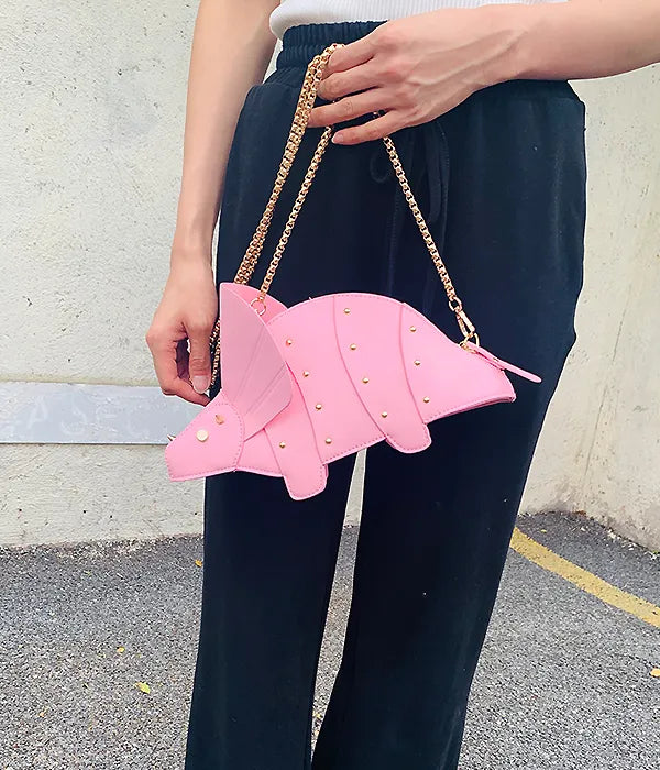 Triceratops Mini Crossbody Bag for Women Purses and Handbags Fashion Shoulder Chain Bag Clutch Chic Girl's Designer Bags 2021