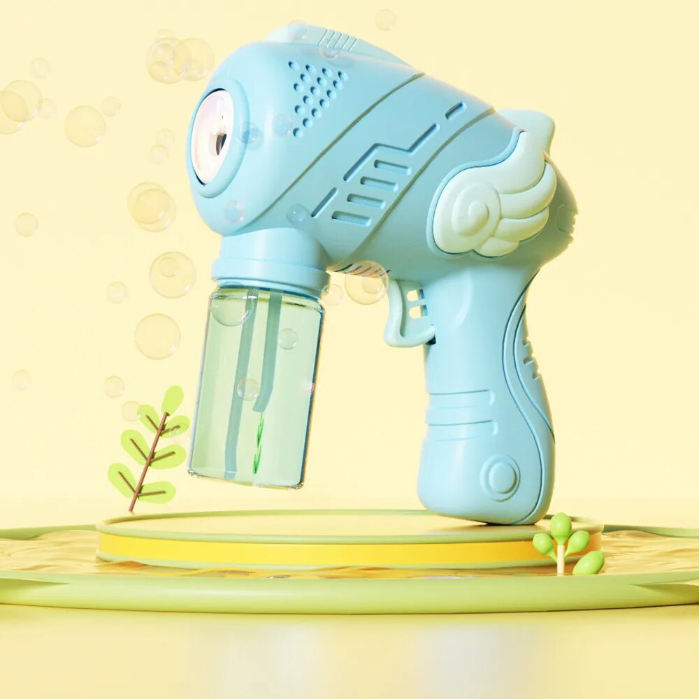Cute Giraffe Bubble Maker Machine Cartoon Protable Outdoor Kids Bubble Machine Toys Children Toy(Not Include AA Batteries)
