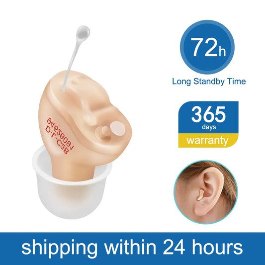 Hearing Aid Digital Hearing Aids Invisible For The Elder Seniors With A10 Battery In The Ear Sound Amplifier Audífonos First Aid